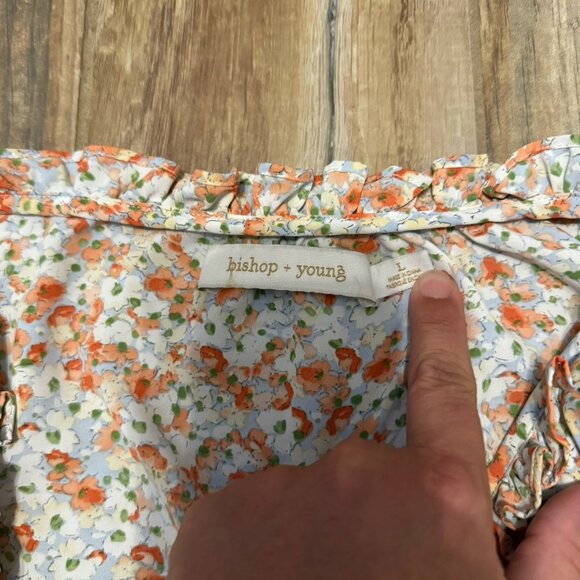 Bishop & Young Dreaming Daisy Ruffle Blouse - Picture 4 of 4